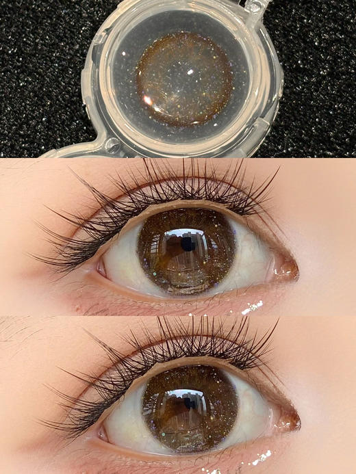 Kira fairy·日抛合集  80一盒 160两盒 280四盒  高光不乱转日抛新品上线！日抛十盒回归！韩产0-800度<一盒10片> 商品图6