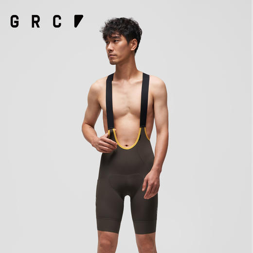 GRC桀骜无尽春夏新款RESEARCH系列多口袋背带短裤自行车骑行裤男 商品图4