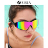 sisia泳镜女士高清防水防雾广角游泳镜男款大视野镀膜游泳眼镜62W01S1G 商品缩略图0