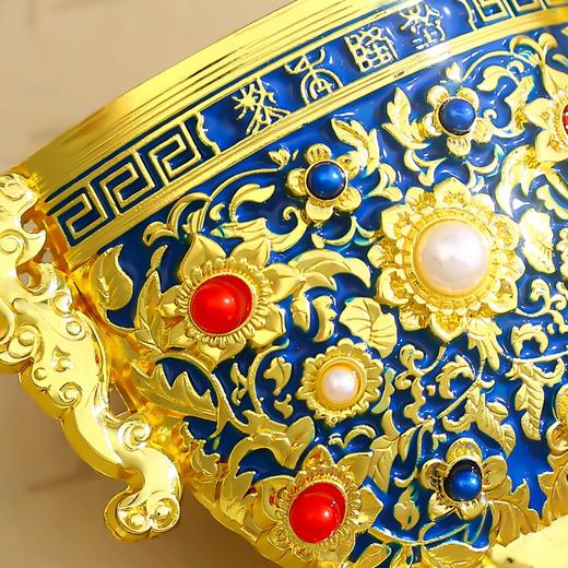 【乾隆的酒杯系列】金瓯永固杯金属冰箱贴故宫台北伦敦博物馆纪念品 商品图2