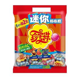 珍宝珠 迷你棒棒糖混合口味 46.4g/袋