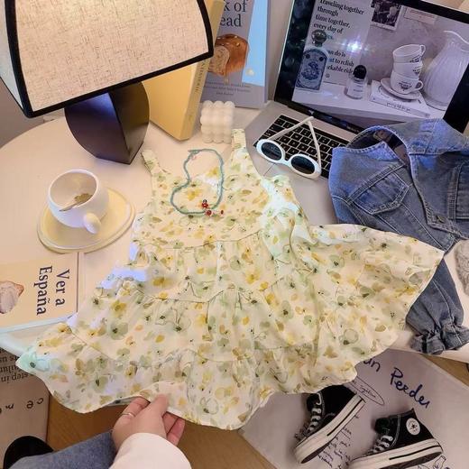 【39.9/ 2件】 唯爱严选女童连衣裙夏季洋气短袖一体裙家居服小女孩时髦童装夏装儿童裙★ 商品图12