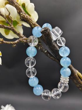 天然海蓝宝手串1615341