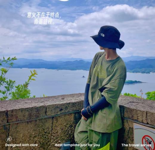 【北面原单情侣款渔夫帽】集颜值、实用、舒适度、质量与一体的来喽！ ✅出游防晒一把好手，携带收纳超方便！-现货 商品图1