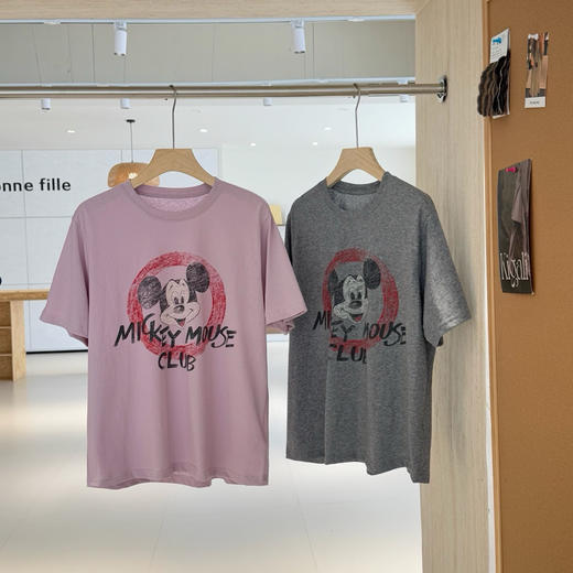 韩国订单米奇做旧短袖T恤06051 商品图4