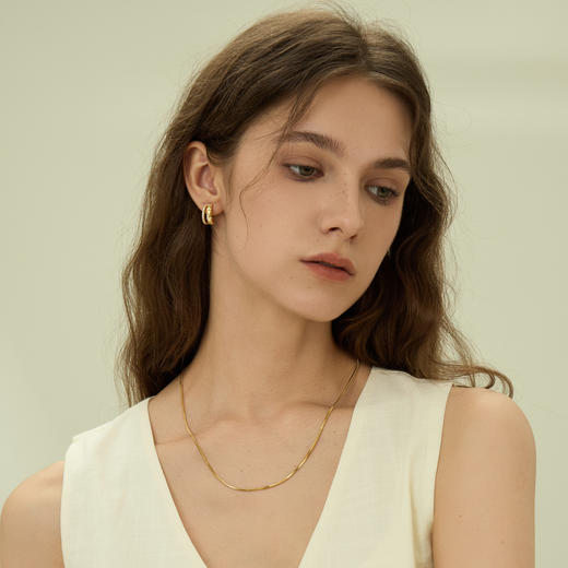 ARSIS｜自由搭配系列 蛇骨Y字链 商品图2