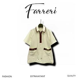 G家 25春夏新款 翻领短袖连衣裙