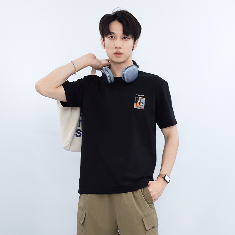 【新品上市】HX 夏季圆领短袖T恤合体S102522860101/02