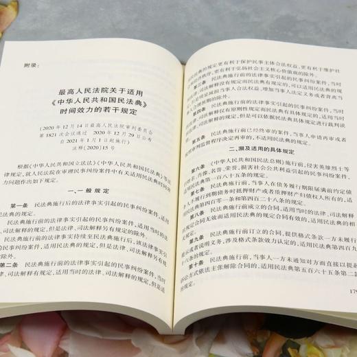 中华人民共和国民法典:含最新司法解释 商品图4