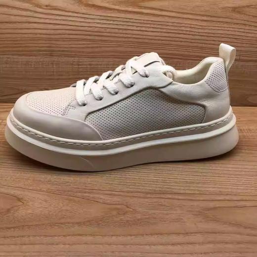 豪行2024年夏季新品时尚休闲韩版简约男单鞋板鞋14232151 商品图0