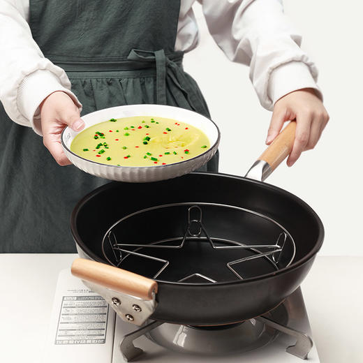 【五角星不锈钢锅垫架】加厚不锈钢圆管锅架放锅架炒锅架隔热防烫置物架放锅不锈钢锅垫架 商品图3