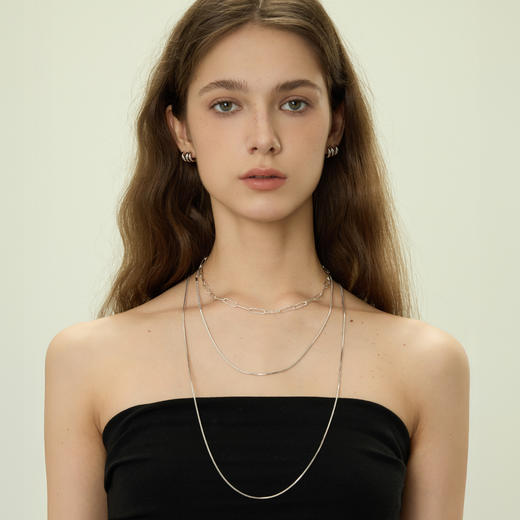 ARSIS｜自由搭配系列 蛇骨Y字链 商品图7