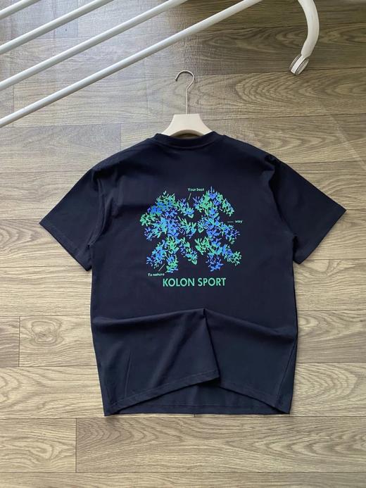 可隆夏季卡通印花圆领户外亲肤舒适印花简洁短袖T恤 商品图3