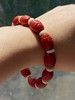 南红玛瑙雕勾云纹椭圆珠手链，顺丰包邮 商品缩略图12
