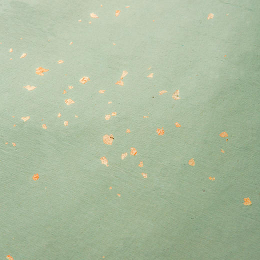 70-80年代西武荣宝斋雨雪冷金笺(单张销售，淡绿色) 商品图8