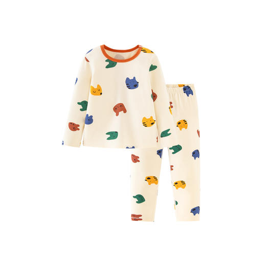 【爆品主推】【植物芯】迷你巴拉男女童亲肤透气内衣套装宝宝春夏柔弹睡衣 商品图4