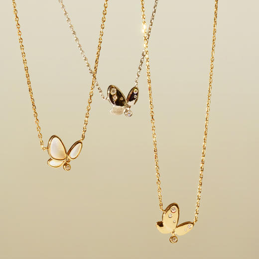 含晖·翩翩系列—小蝴蝶项链（三款可选） 商品图1