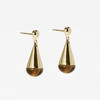 含晖·水滴系列耳坠 18K镀金-天然虎眼石 商品缩略图12