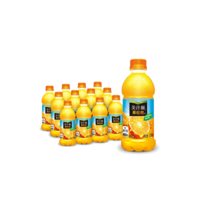 美汁源 果粒橙饮品塑包饮品 300ml*12/组