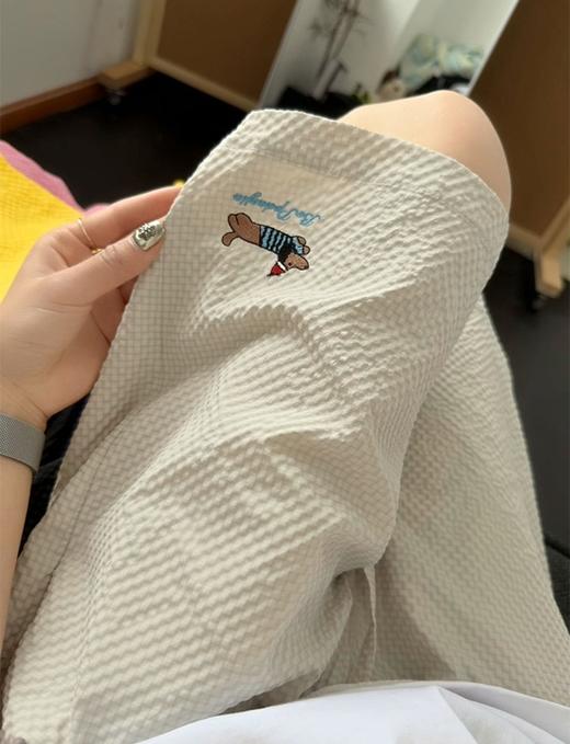 <曾小咸推荐> 多巴胺腊肠小狗刺绣短裤 日常价99/件 活动价49.99/件！【预售款，预计7-15天发货】 商品图9