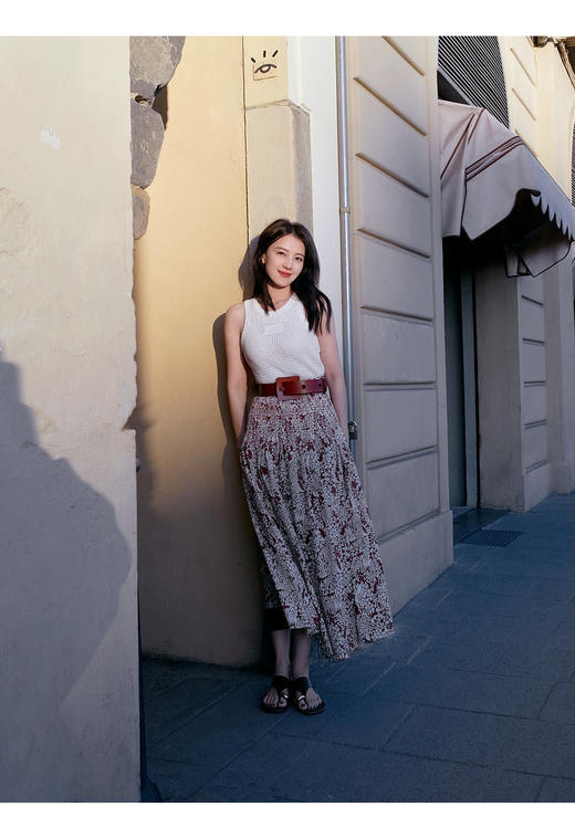 【高品质私服】【ED波嬉风碎花半裙】透气性好触感柔软光滑，高级感拉满G1419-CC【无标出货 介意慎拍】 商品图8