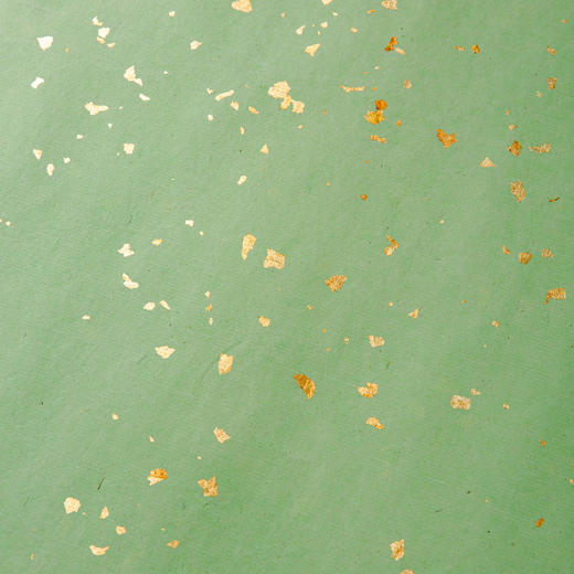 70-80年代西武荣宝斋雨雪冷金笺(单张销售，鲜绿色) 商品图9