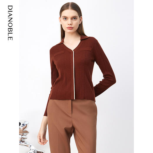 皮尔卡丹女装针织N3399K3333C0 商品图0