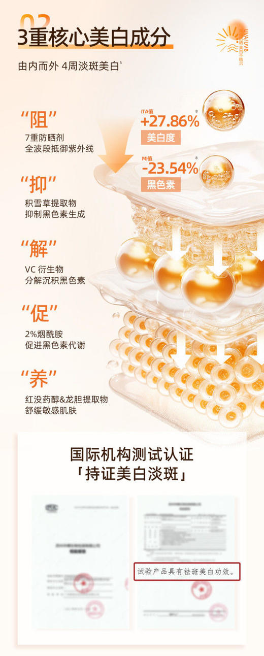 BABI骄阳美白防晒喷雾防紫外线全身通用清爽防水100ml【宝库优选】 商品图7