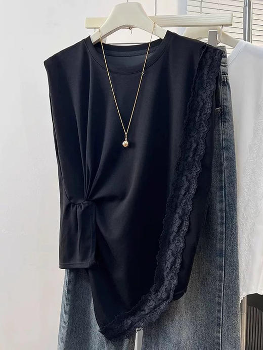 不规则花边T 商品图4