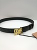 女款字母徽标皮质腰带017 商品缩略图1