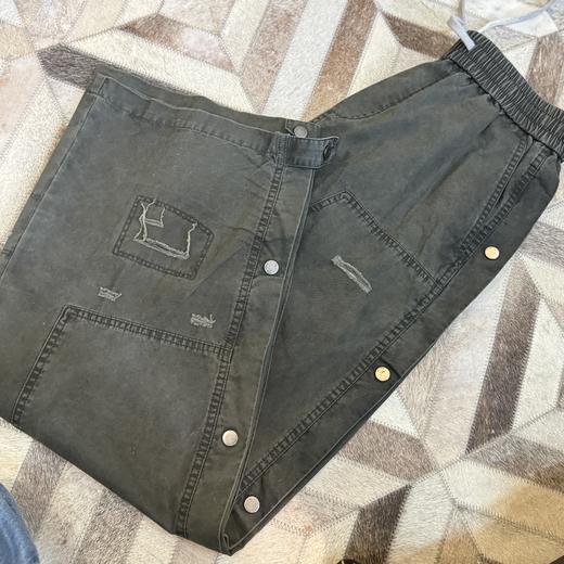 抽绳休闲长裤（纽扣有瑕疵） 商品图13