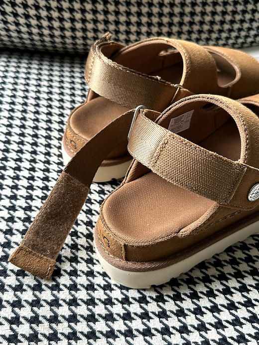 现货 THS-无 ug家 女士 反绒牛皮 一脚蹬一鞋两穿凉鞋 2色 BZ1245 商品图10