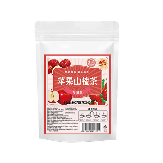 【一包不到三毛钱❗苹果山楂红枣茶】甄选品质原料制作，保留食材营养，美味健康无负担，素颜快乐水，清畅解腻，苹果山楂茶中老年下午茶休闲养生茶L 商品图4