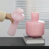 SY简约现代粉色云塔琉璃花瓶网红感客厅餐桌芍药插花摆件 商品缩略图10