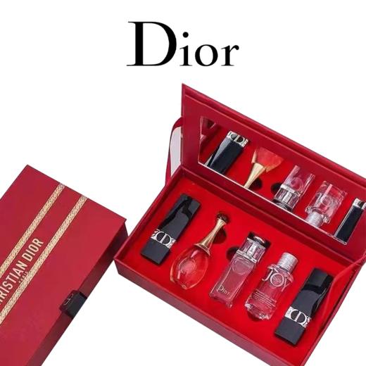 【年终限时大促】【保税仓直发·全球购】Dior/迪奥蛇年限量版口红香水小样五件套720丝绒1.5g 真我香水5ml魅惑香水5ml悦之欢香水5ml#999丝绒1.5g 商品图1