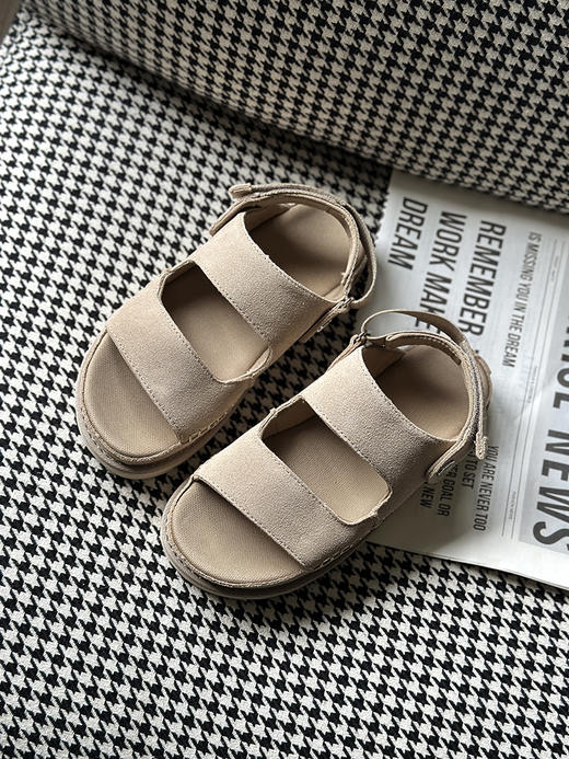 现货 THS-无 ug家 女士 反绒牛皮 一脚蹬一鞋两穿凉鞋 2色 BZ1245 商品图4