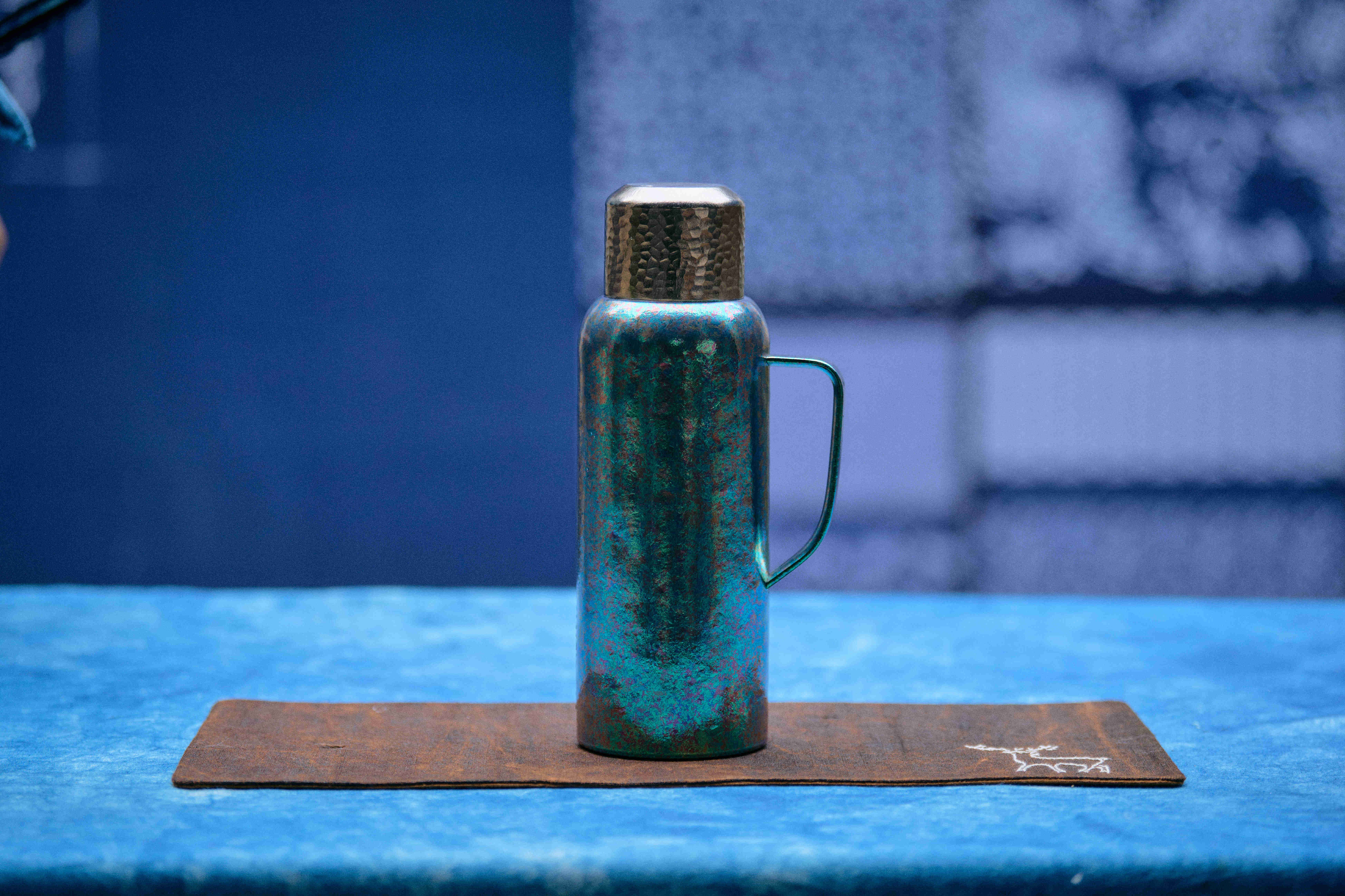 守艺 · 纯钛锤纹传世壶 1000ml