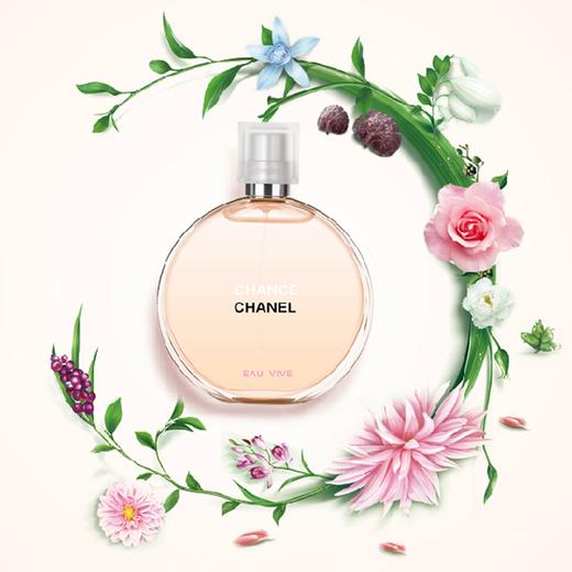 【国庆中秋限时活动】【保税仓直发·全球购】CHANEL香奈儿邂逅香水粉色柔情黄绿持久女士淡香浓香50ml/100ml 商品图4