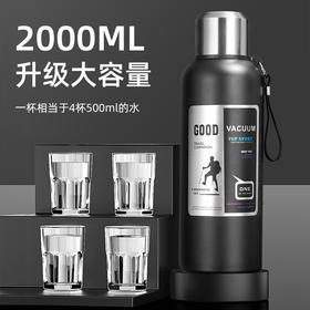 316大容量不锈钢真空全钢保温壶户外运动登山便携提手壶男士水杯保冷杯冷水杯
