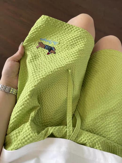 <曾小咸推荐> 多巴胺腊肠小狗刺绣短裤 日常价99/件 活动价49.99/件！【预售款，预计7-15天发货】 商品图3