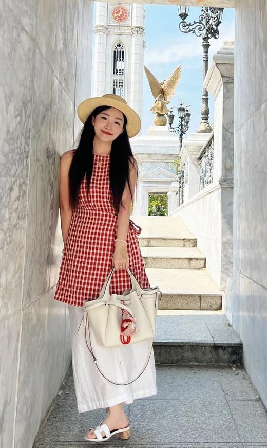 纯皮爱玛经典H高跟凉鞋鞋拖巨百搭 商品图4