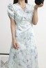 LPIUTY品牌直发！鸢尾漫蓝~印花连衣裙 C148282 商品缩略图2