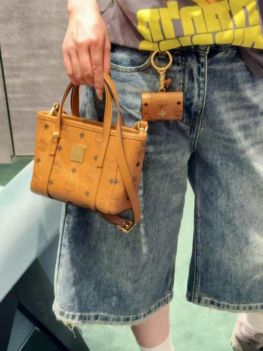 McmToni Visetos X-mini 托特包 超迷你（UB*CB） 商品图12