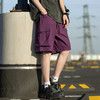 【冰丝工装短裤】夏季情侣新款 潮牌宽松潮牌薄款阔腿运动休闲五分裤  商品缩略图5