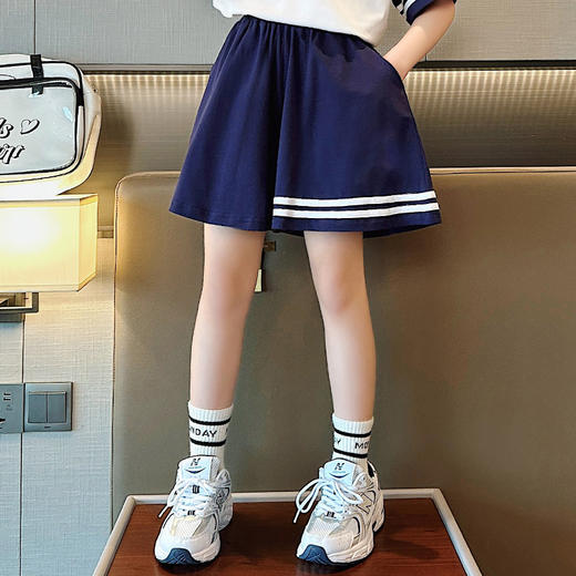 女童短裤外穿夏季儿童休闲裤夏天中大童运动裤夏装女孩五分裤夏款 商品图0