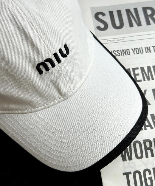 现货 THS-无  缪家 精致感棒球帽 拼色棒球帽 2色 CN204 商品图8