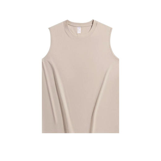 【重磅260g纯棉坎肩背心】夏季ins潮牌 美式vibe纯色运动无袖t恤汗衫 男 商品图8