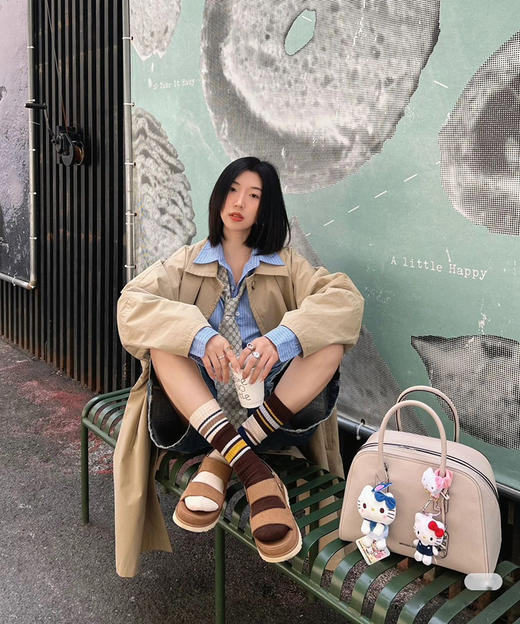 现货 THS-无 ug家 女士 反绒牛皮 一脚蹬一鞋两穿凉鞋 2色 BZ1245 商品图1