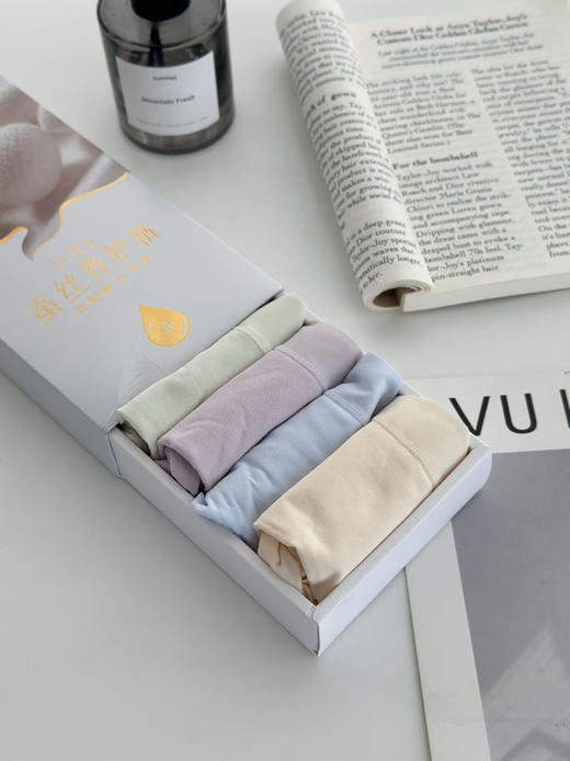 云朵棉蚕丝内裤6条（🔒 商品图0