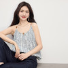 【周末秒杀】熙世界波嬉度假风串珠吊带背心女夏新款别致绝美条纹无袖上衣小衫 商品缩略图2